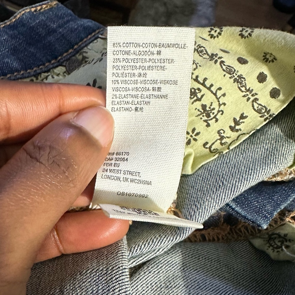 FREE PEOPLE Flare Bell Bottom Jeans - Picture 16 of 16